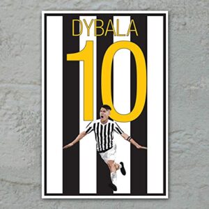 Paulo Dybala Poster - Juventus Art