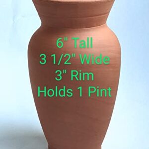 Clay Olla - Pint Sized - Ideal for a 8"-12" Pot