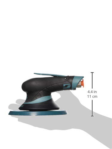 Dynabrade (X61) Dynorbital Extreme 6" (152 mm) Diameter Random Orbital Sander, Non-Vacuum, Vinyl Pad Face | Proportionate 3/16" (5 mm) Diameter Orbit | 12000 RPM Pneumatic Motor