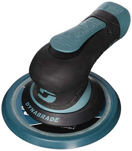 Dynabrade (X61) Dynorbital Extreme 6" (152 mm) Diameter Random Orbital Sander, Non-Vacuum, Vinyl Pad Face | Proportionate 3/16" (5 mm) Diameter Orbit | 12000 RPM Pneumatic Motor