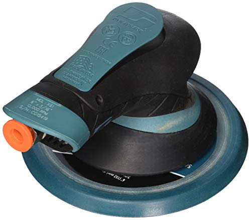 Dynabrade (X61) Dynorbital Extreme 6" (152 mm) Diameter Random Orbital Sander, Non-Vacuum, Vinyl Pad Face | Proportionate 3/16" (5 mm) Diameter Orbit | 12000 RPM Pneumatic Motor