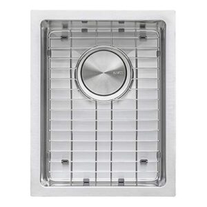 Ruvati 14-inch Undermount Wet Bar Prep Sink Tight Radius 16 Gauge Stainless Steel Single Bowl - RVH7114