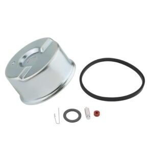 Panari Carburetor Float Bowl + Needle Seat Kit + Primer Bulb for Tecumseh 631867 631021B 631021A 631021 36045A