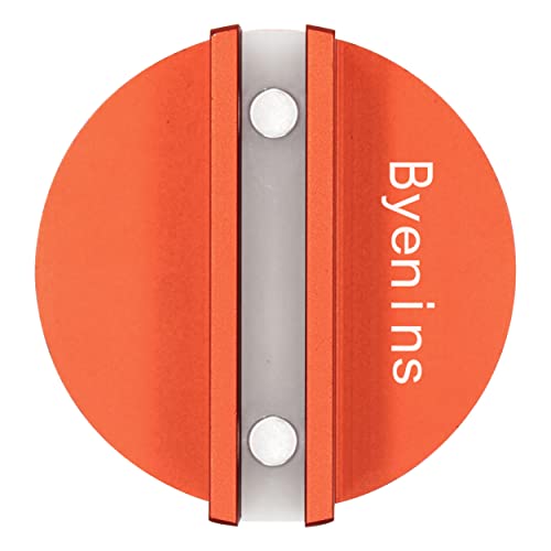 Byenins Large Slotted Universal Magnetic Jack Pad Weld Frame Rail Adapter(Orange) for All Model Cars