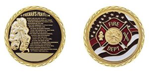 fireman's prayer coin