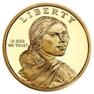 2009 s sacagawea native american gem proof us coin gem modern dollar $1 dcam us mint