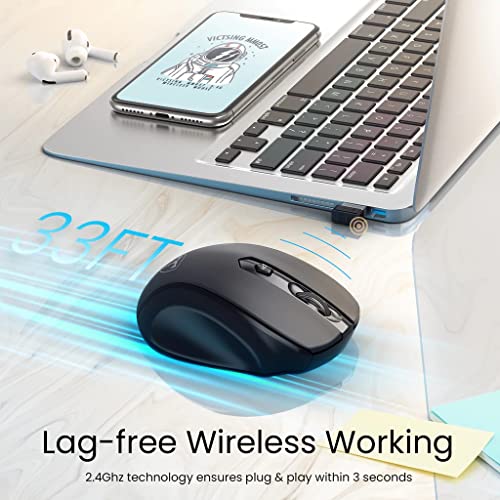 VicTsing 2.4G Wireless Mouse for PC, Computer