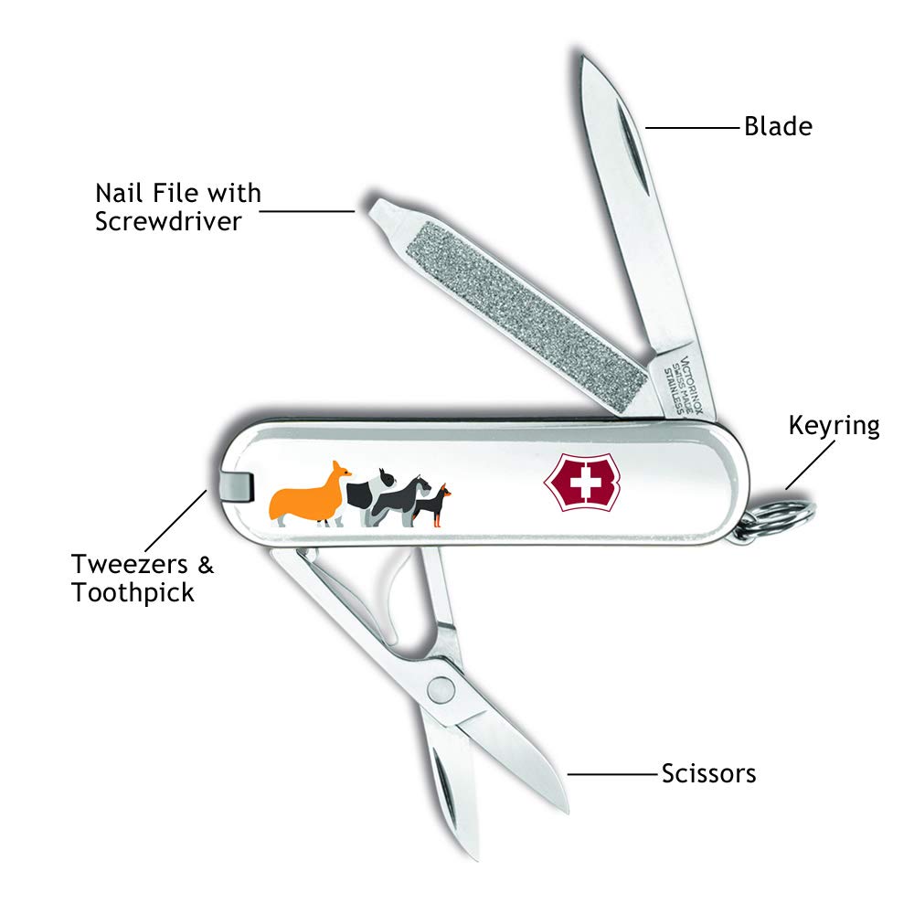 Victorinox Puppy Parade Classic SD Swiss Army Knife