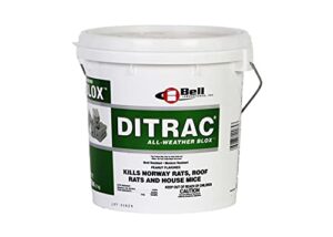 bell labs ditrac blox 4# rodent poison bait- diphacinone