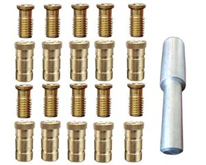 mistcooling pool cover anchors for inground pools - 10 pack with tamping tool - 5/8" anchor. fits 3/4" hole- 5001abr