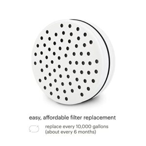 VivaSpring filtered shower Replacement Cartridge FF-15 | for softer skin and hair | 6 month filter | certified filtration | for use with VivaSpring shower filters