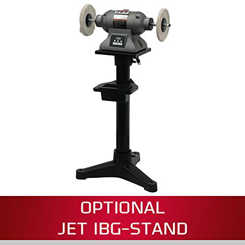 JET IBG-8VSB, 8-Inch Variable-Speed Industrial Buffer, 1 HP, 1Ph 115/230V (578218)