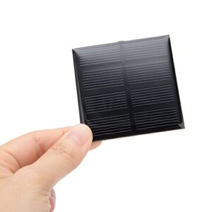 uxcell 5Pcs 2V 160mA Poly Mini Solar Cell Panel Module DIY for Phone Light Toys Charger 60mm x 60mm