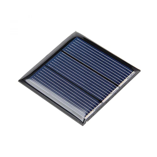 uxcell 5Pcs 1.5V 150mA Poly Mini Solar Cell Panel Module DIY for Light Toys Charger 45mm x 45mm