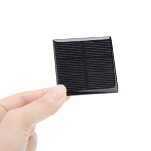 uxcell 5Pcs 1.5V Poly Mini Solar Cell Panel Module DIY for Light Toys Charger 52mm x 52mm