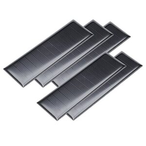 uxcell 5pcs 6v 90ma poly mini solar cell panel module diy for phone light toys charger 120mm x 38mm
