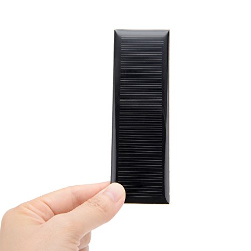 uxcell 5Pcs 6V 90mA Poly Mini Solar Cell Panel Module DIY for Phone Light Toys Charger 120mm x 38mm