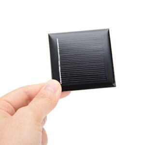 uxcell 5Pcs 2V 50mA Poly Mini Solar Cell Panel Module DIY for Light Toys Charger 54mm x 54mm