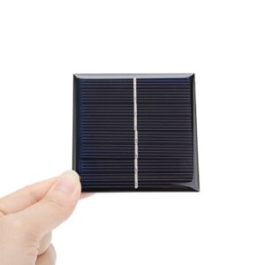 uxcell 5Pcs 4V 100mA Poly Mini Solar Cell Panel Module DIY for Light Toys Charger