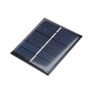 uxcell 5Pcs 3V 110mA Poly Mini Solar Cell Panel Module DIY for Light Toys Charger 60mm x 55mm