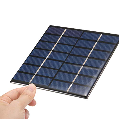 uxcell 5Pcs 7V 120mA Poly Mini Solar Cell Panel Module DIY for Phone Light Toys Charger 110mm x 110mm