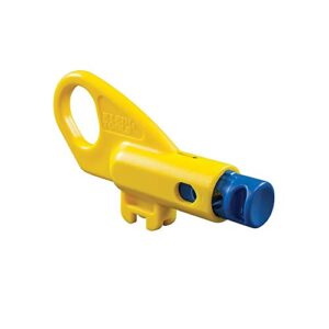 Klein Tools VDV110-261 Twisted Pair Radial Stripper,Yellow/Blue