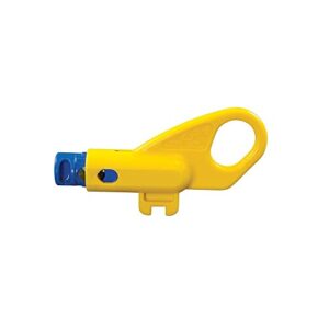 Klein Tools VDV110-261 Twisted Pair Radial Stripper,Yellow/Blue