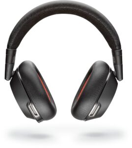 plantronics - voyager 8200 uc (poly) - bluetooth dual-ear (stereo) headset - usb-a compatible to connect to your pc and mac - works with teams, zoom & more - dual-mode active noise canceling