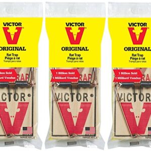 Victor Metal Pedal Rat Trap - M201 (Pack of 3)