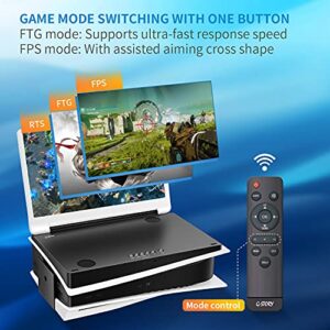 G-STORY 15.6" Inch IPS 4k 60Hz Portable Monitor Gaming Display Integrated with PS5(not Included) 3840×2160 with 2 HDMI Ports,FreeSync,Built-in 2 of Multimedia Stereo Speaker,UL