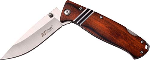 MTech MT-966BR Mt-A966Br Lock Back Folding 4.5" Closed Knife