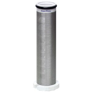 1 1/8" (w) x 5 1/8" (l) kleenwater 60 mesh stainless steel sediment stopper spin-down sand separator replacement filter screen
