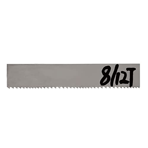 Imachinist S9334812 M42 93" X 3/4" X 8/12tpi Bi-Metal Band Saw Blades Metal Cutting Variable Teeth