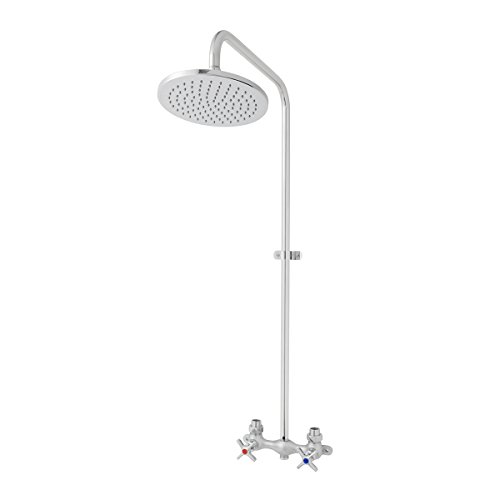 Speakman S-2762 Circular Rain Shower Head for Stylish Bathroom Décor, 2.5 GPM, Polished Chrome