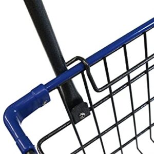 Cart&Supply Heavy Duty Household & Commercial Charcoal Grey Cart with U- Handle (Blue)