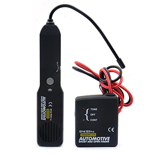 AllureEyes Automotive Cable Wire Tracker Short & Open Circuit Finder Tester Car Vehicle Repair Diagnostic Detector Tool Set DC 6-42V