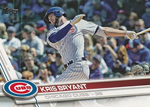 Chicago Cubs 2017 Topps Complete Mint Hand Collated Team Set with Kris Bryant, Kyle Schwarber, 2016 World Series Champions Highlights plus