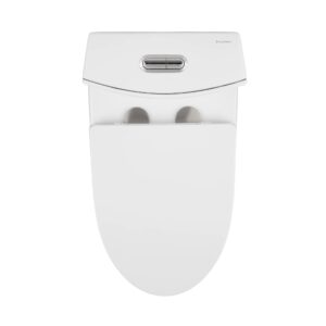 Swiss Madison Well Made Forever SM-1T254 St. Tropez One Piece Toilet, 26.6 x 15 x 31 inches, Glossy White