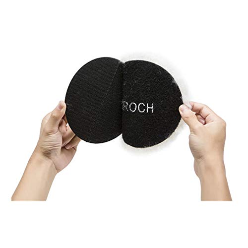 IROCH Wheel Polishing Pad and Polishing Buffer Woolen Polishing Waxing Pads Kits with M14 Drill Adapter with Polished and Polished Items Such as Artificial Stone Furniture Cars (6 Inch)