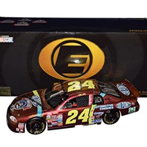 AUTOGRAPHED 1998 Jeff Gordon #24 DuPont Racing CHROMALUSION (Vintage) Signed RCCA Elite 1/24 Scale NASCAR Diecast Car with COA (#5872 of only 7,500 produced)