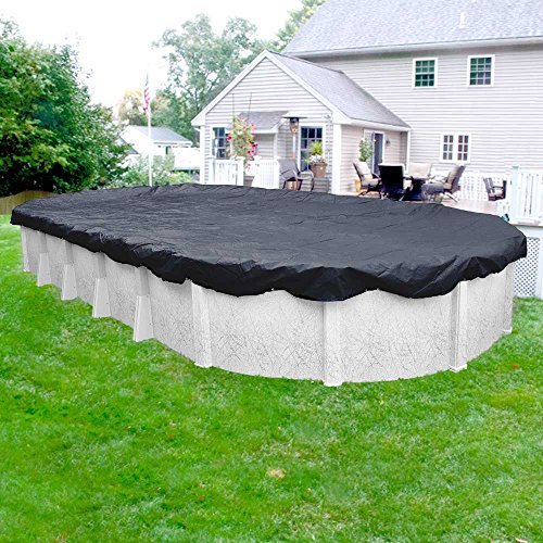 Robelle 361015 Pool Cover for Winter, Economy, 10 x 15 ft Above Ground Pools