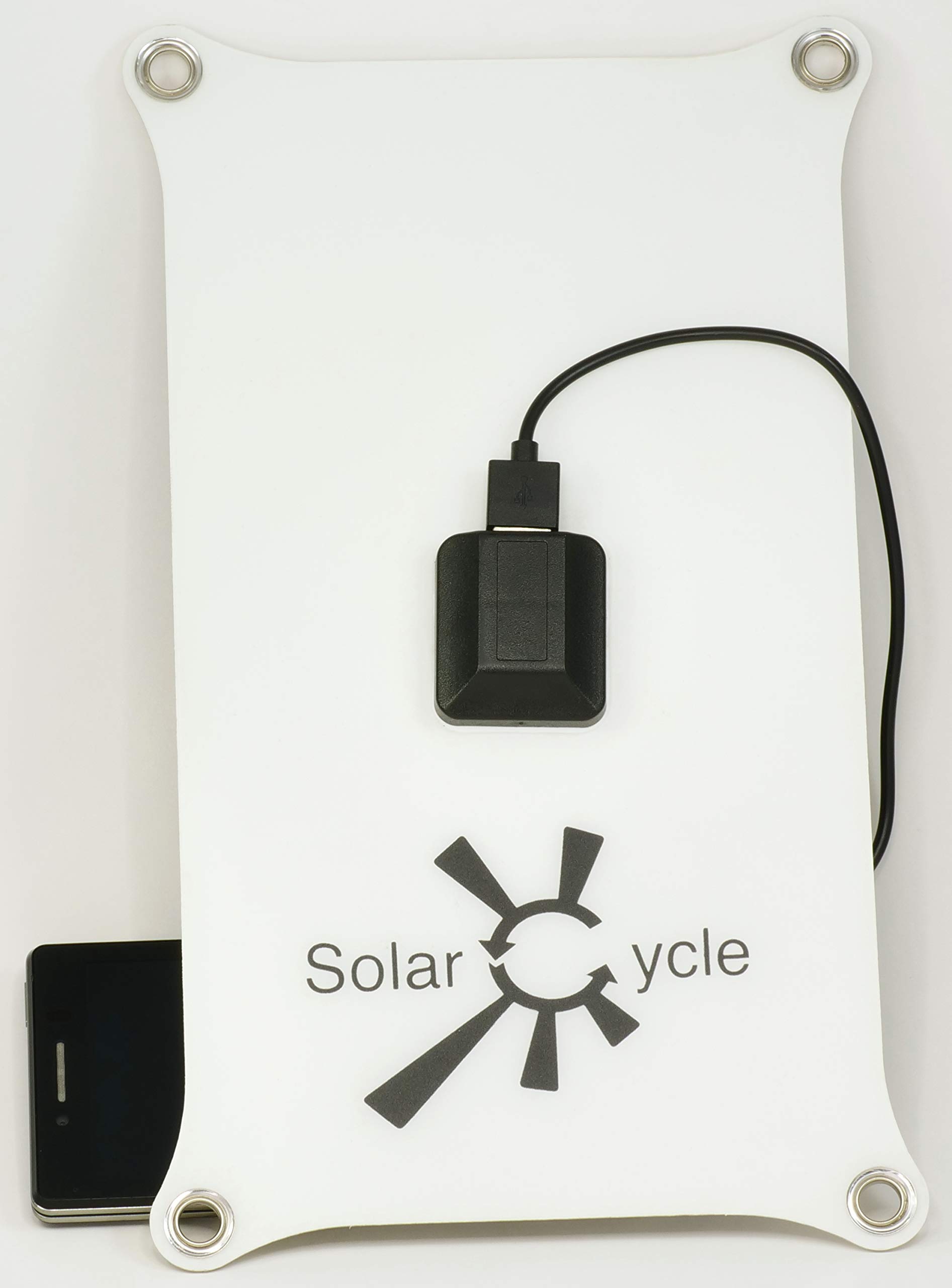 Solarpad Pro | 5 Watt 4.3 Ounce Lightweight USB Phone Solar Charger Designed for Ultra Light Backpacking, Thru Hiking, and Touring