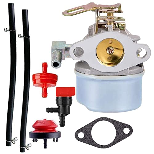 Carburetor for Tecumseh 632107A 632107 640084B 640084A TORO 521 SnowBlower HSK40, HSK50,HS50 LH195SP - Tecumseh 632107 Carb With Gasket