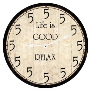 Personalized Five O'Clock Somewhere Clock