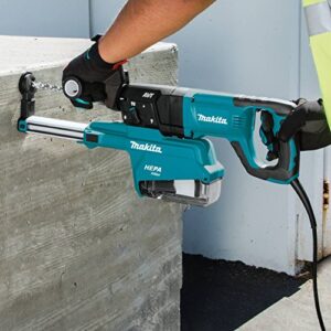 Makita HR2661 1" AVT Rotary Hammer, Accepts Sds-Plus Bits, w/Hepa Dust Extractor (D-Handle), Blue