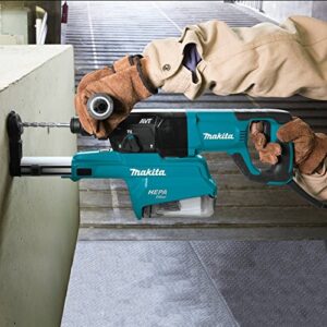 Makita HR2661 1" AVT Rotary Hammer, Accepts Sds-Plus Bits, w/Hepa Dust Extractor (D-Handle), Blue