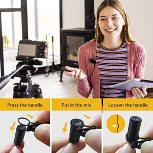 MAONO USB Lavalier Microphone, 192KHZ/24BIT Plug & Play Omnidirectional Lapel Shirt Collar Clip on Mic for PC, Computer, Mac, Laptop, YouTube, Skype, Recording, Podcasting, Gaming, AU-UL10