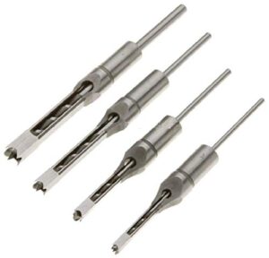 driak 4-piece 1/4-to-1/2-inch hss woodworking tools auger bit square hole drill bit countersink drill bit hole saw kit wood chisel set wood drill bit set used for woodworking aspects