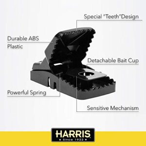 Harris Reusable Mouse Snap Traps (6-Pack)