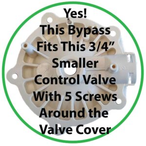 Water Softener Standard Bypass Valve Assembly - Part # 7345388